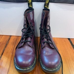 Purple Dr Martens